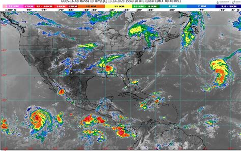 Cielo Medio Nublado A Nublado Con Lluvias Puntuales Muy Fuertes En