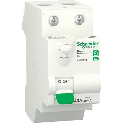 Interrupteur Diff Rentiel Resi Schneider Electric P Type Ac