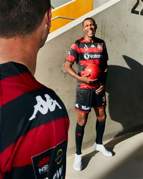 Western Sydney Wanderers Kappa Home Kit Football Shirt