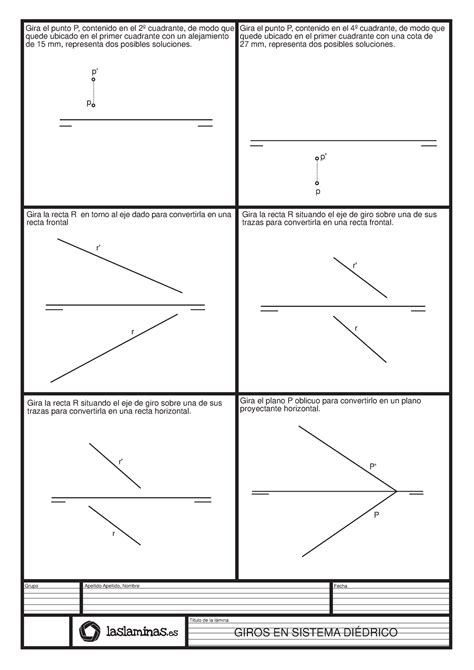 Giros Laminas Eso Grupo T Tulo De La L Mina Apellido Apellido