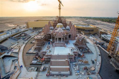 Shapoorji Pallonji Completes $108M Abu Dhabi Hindu Temple Project ...