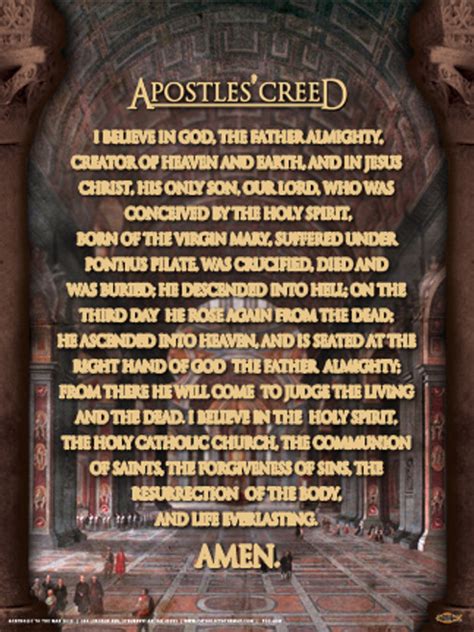 New Nicene Creed Poster Catholic To The Max Online Catholic Store