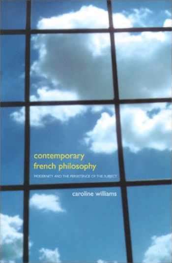 Sell Buy Or Rent Contemporary French Philosophy Modernity And The