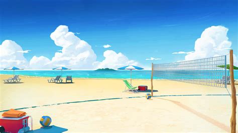 [100+] Anime Beach Backgrounds | Wallpapers.com