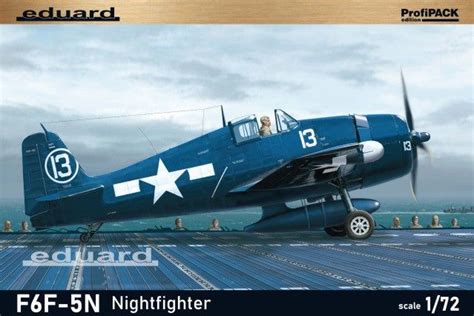 Eduard F F N Hellcat Us Night Fighter Profi Pack Plastic Kit