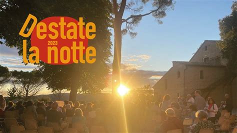 DESTATE LA NOTTE 2023 I CONCERTI DEL TRAMONTO YouTube