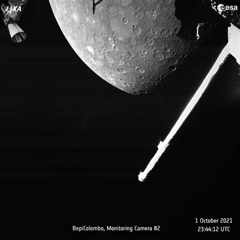 Bepicolombo Makes Its First Gravity Assist Flyby Of Mercury Sci News