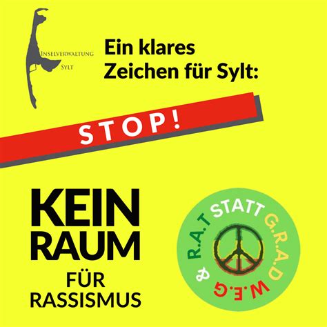 Kampagne Anti Rassismus Gemeinde Sylt