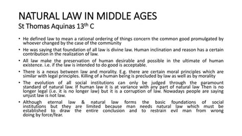 Natural Law Ppt Free Download