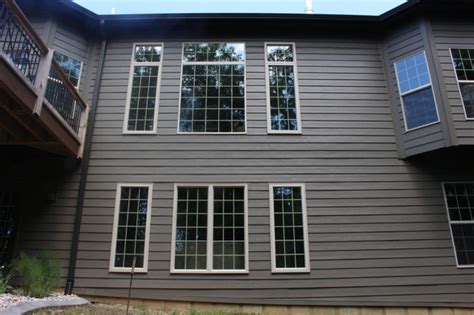 Timber Bark James Hardie Siding 2 Weldon Spring Mo 63304 Rustic House Exterior St Louis