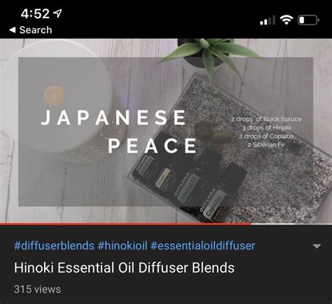 Oil Diffuser Blends Essential Oil Diffuser Siberian Fir Hinoki