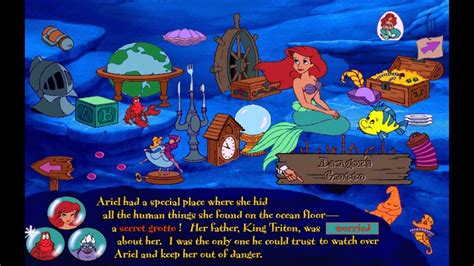 The Little Mermaid Animated Storybook Ariels Story Studio Part 2