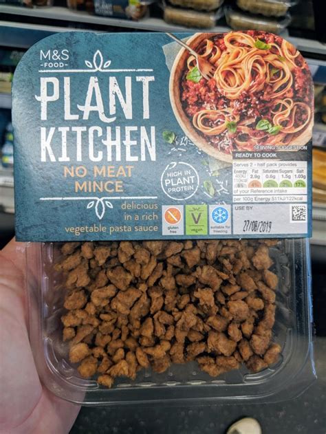 M S Plant Kitchen No Meat Mince Vegan Food Uk