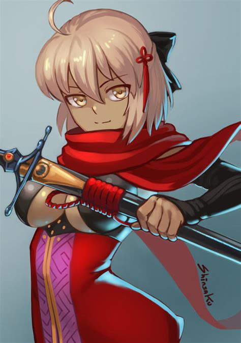 Okita Alter By Shinsaku Da On Deviantart