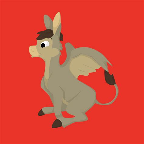 Flying Donkey By Citron Vert On Deviantart