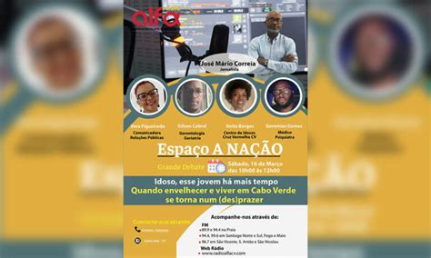 Envelhecimento dos cabo verdianos em debate na Rádio Alfa este sábado