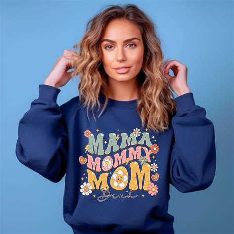 Mama Mommy Mom Bruh Shirt Aesthetic Mama Sweatshirt Chic Mom Clothing