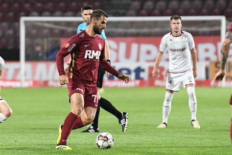 CFR Cluj Rapid 3 2 în etapa 8 din play off în SuperLiga Dan Petrescu