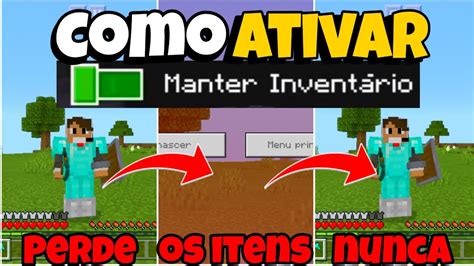 Como N O Perder Os Itens Quando Morrer No Minecraft Como Ativar O