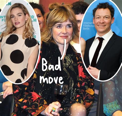 Dominic West's Wife 'Privately Fuming' Over Lily James Affair Photos ...