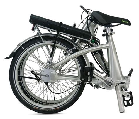 Beixo Elektrische Vouwfiets Zonder Ketting Electra Low Zilver