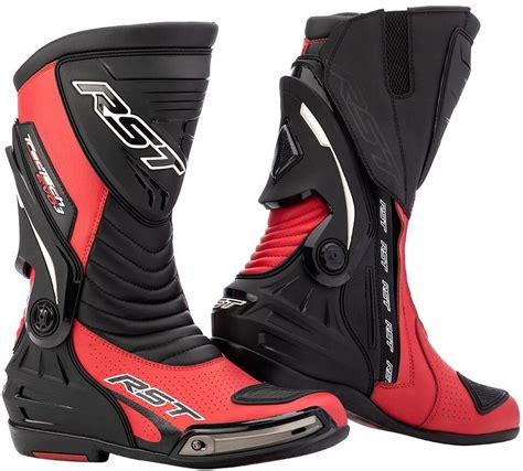 Rst Tractech Evo Iii Ce Mens Motorcycle Boots Red Usa Walmart