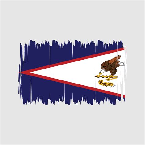 American Samoa Flag Brush. National Flag 9758543 Vector Art at Vecteezy