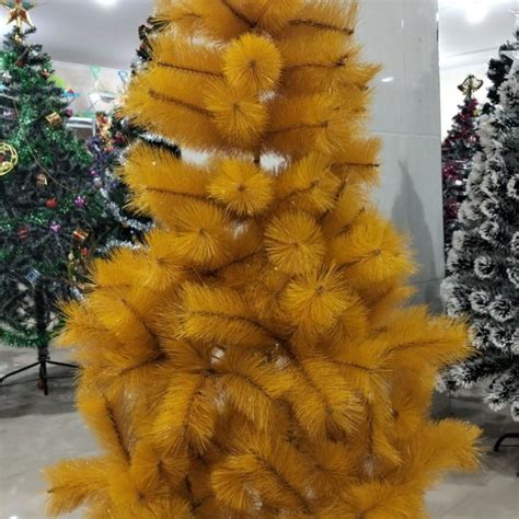 Jual Pohon Natal Jarum Emas Christmas Tree Tinggi Feet Cm Gold