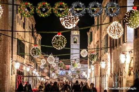 Christmas In Dubrovnik Photo Croatian Tourist Board Croatia Gems