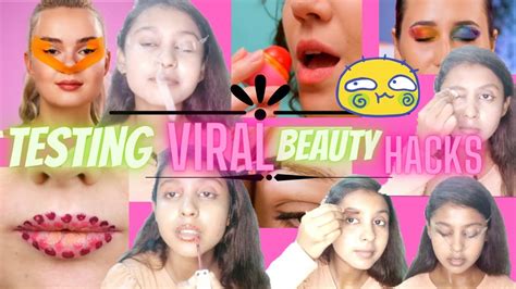 Testing Out Viral Beauty Hacks By 5 Minute Crafts It Worked