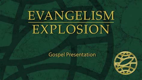 Evangelism Explosion Share Your Faith Workshop North Macon