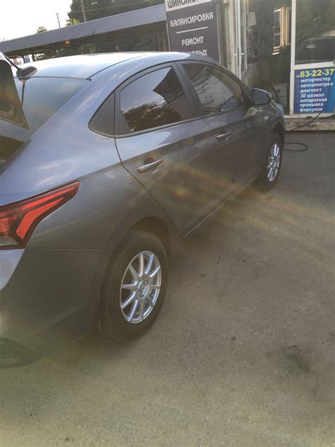 Диски R15 — Hyundai Solaris (2G), 1,6 л, 2017 года | колёсные диски ...