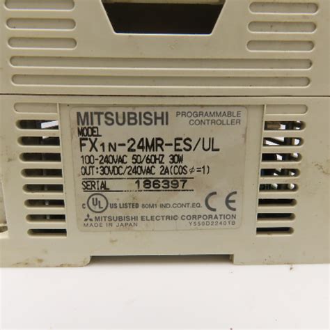 Mitsubishi Fx N Mr Es Ul Melsec Programmable Controller Plc