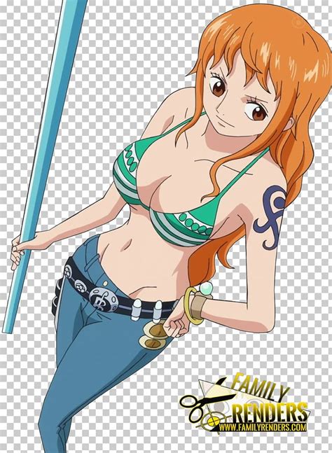 Nami One Piece Character Wiki Png Clipart Anime Arm Art Bikini Brown Hair Free Png Download