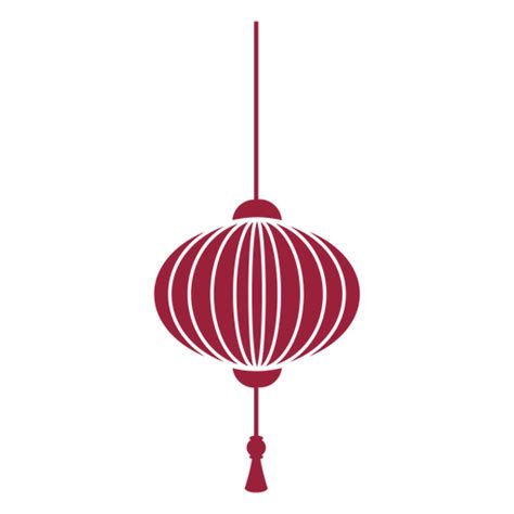 Chinese Lantern Tassel Silhouette Png And Svg Design For T Shirts