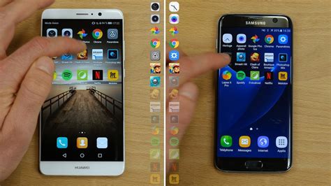 Speedtest Huawei Mate 9 Vs Galaxy S7 Edge YouTube