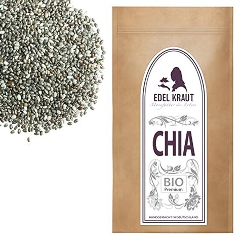 Buy Chia Samen Bio Kg Edel Kraut G Reine Chiasamen Bio