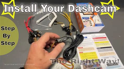 How To Install A Rove Ultimate Pro Hardwire Dashcam Install Kit Youtube