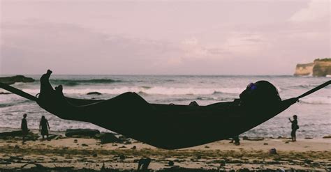 Free Stock Photo Of Beach Hammock Man