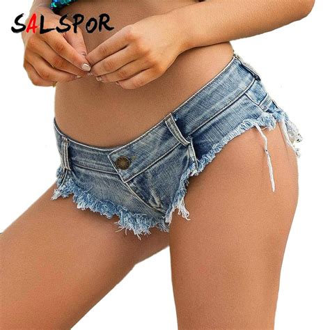 Acheter Short en denim lavé à taille basse pour femmes Pantalon chaud