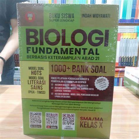 Jual Buku Siswa Biologi Fundamental Sma Ma Kls X Shopee Indonesia