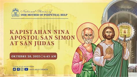 Baclaran Church Kapistahan Nina Apostol San Simon At San Judas Youtube