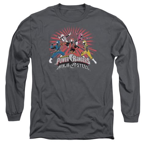 Power Rangers Ninja Blast Long Sleeve Shirt Large