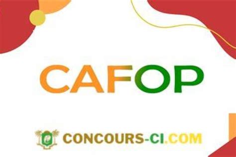 C Te D Ivoire Cafop Ia Le Concours D Entr E Est Lanc Gnatepe