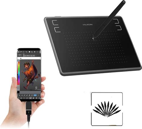 Amazon HUION Inspiroy H430P OSU Tableta gráfica de dibujo para