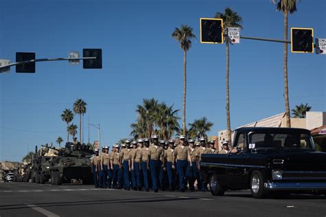 DVIDS Images MCAGCC Marines March In Twentynine Palms 87th Annual