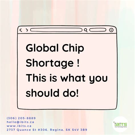 What Does The Global Chip Shortage Mean For Business Ibits It