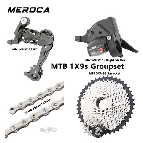 Meroca Mtb X Speed Groupset Micronew Speed Shifter Shift Lever Rear