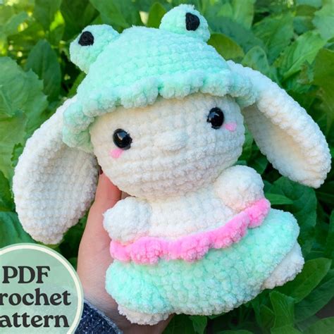 Crochet Rabbit Etsy