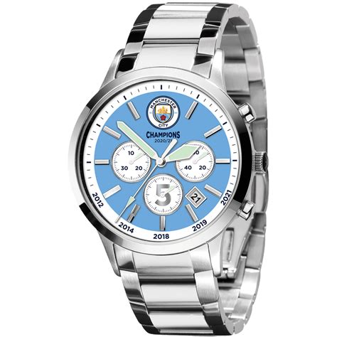 Manchester City Five Times Champions Official Winners Watch 202021